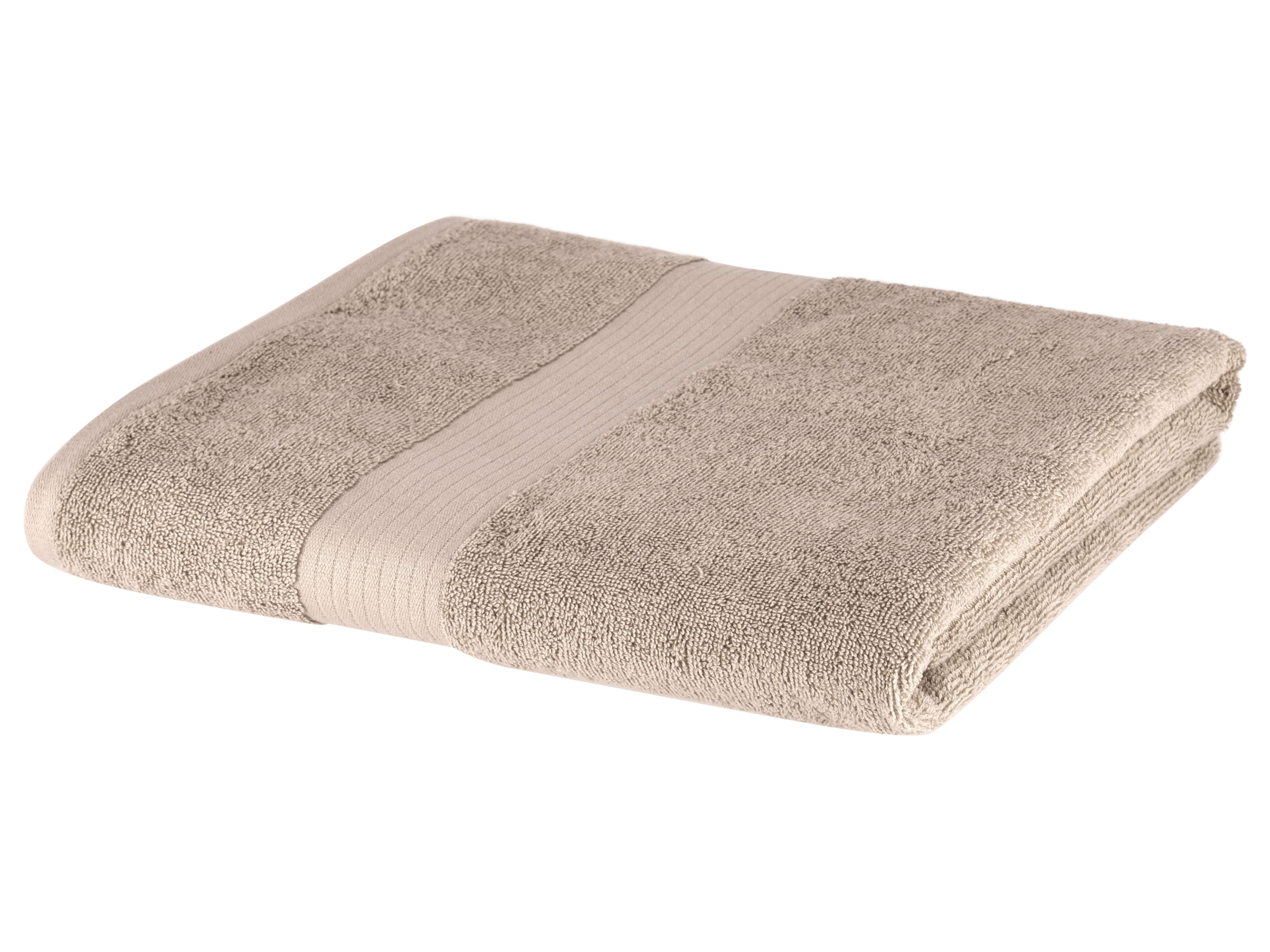 Livarno home Froté osuška, 100 x 150 cm, 500 g/m2 (přírodní béžová)