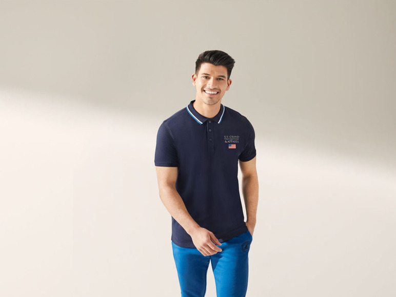  Zobrazit na celou obrazovku U.S. Grand Polo Pánské polotriko „Slim Fit“ - Obrázek 8
