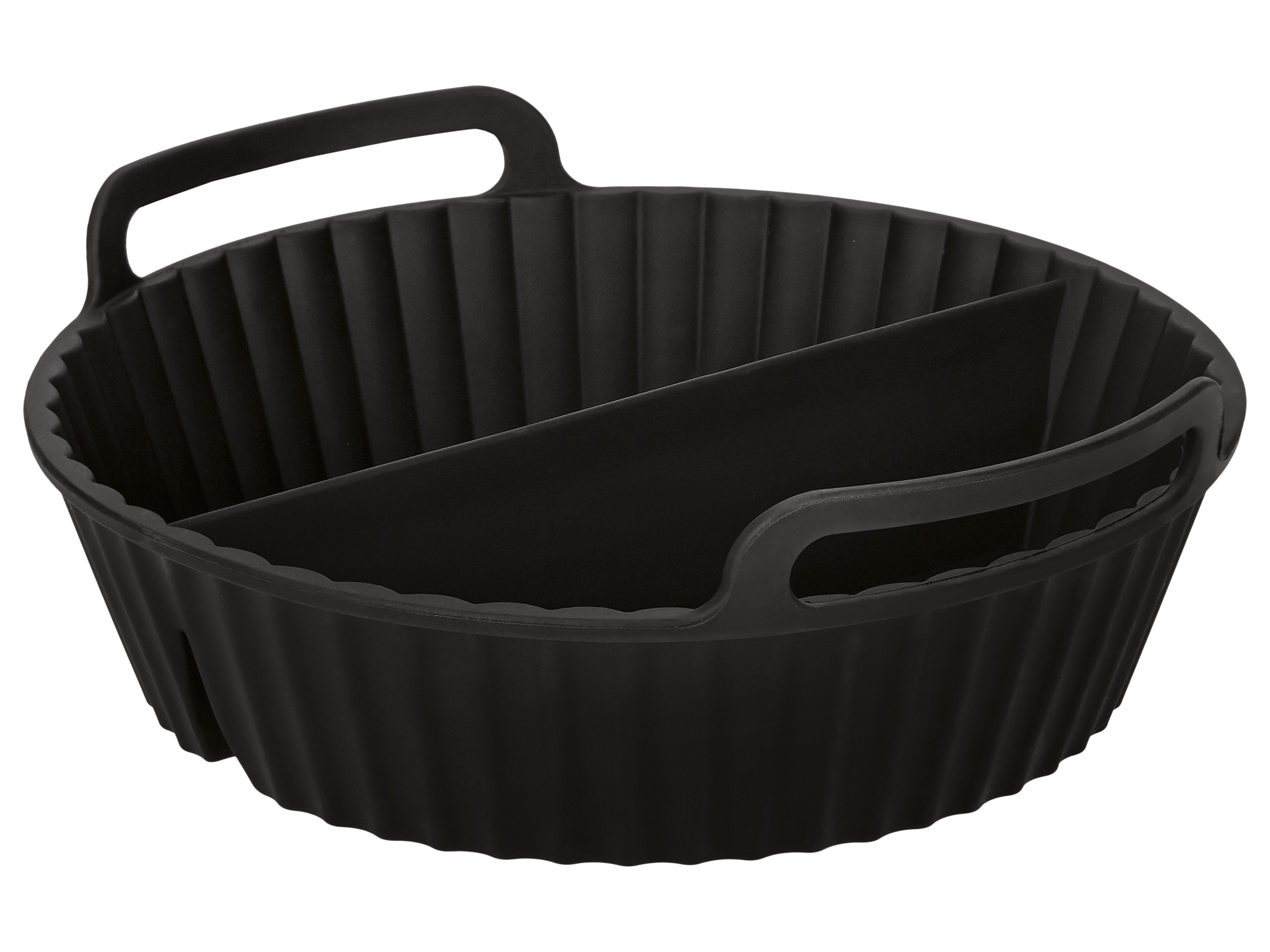 Silvercrest® Sada ochranných krytů proti rozstřiku, 2 kusy / Silikonová forma do horkovzdušné fritézy (Silikonová forma s přepážkou)