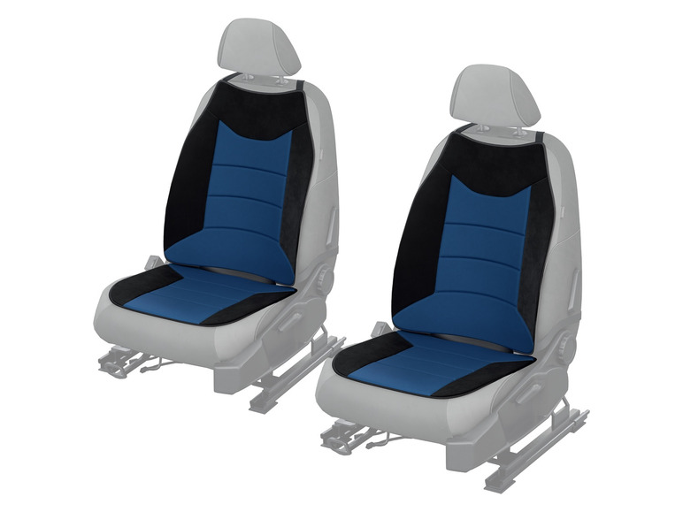  Zobrazit na celou obrazovku ULTIMATE SPEED® Sada podložek na autosedadlo, 2dílná, modrá - Obrázek 1