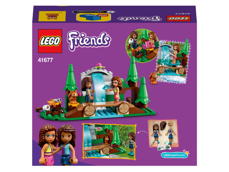  Zobrazit na celou obrazovku LEGO® Friends 41677 Vodopád v lese - Obrázek 2