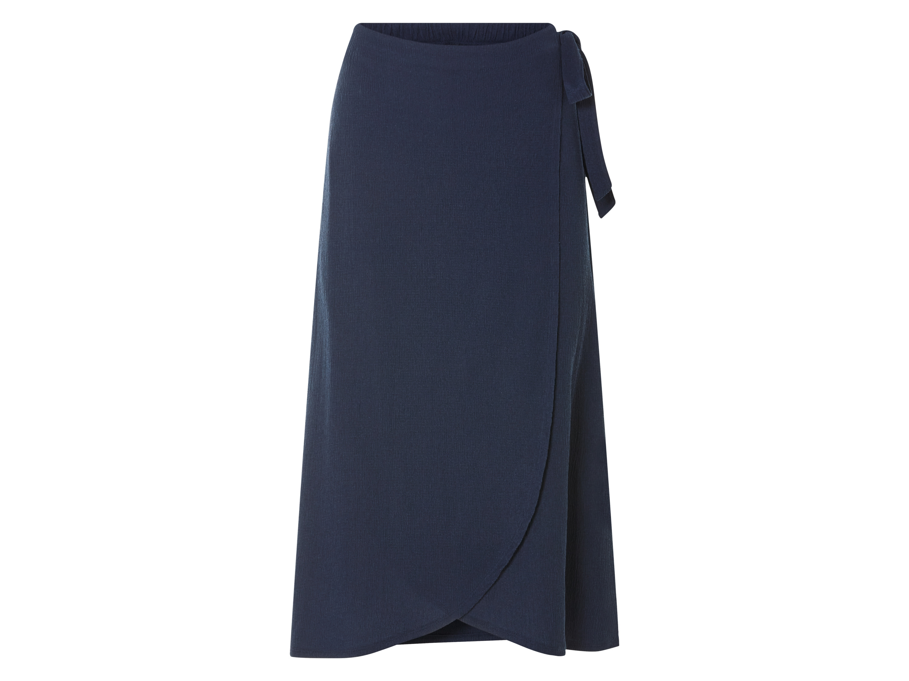 esmara® Dámská zavinovací midi sukně (navy modrá, Xs(32/34))