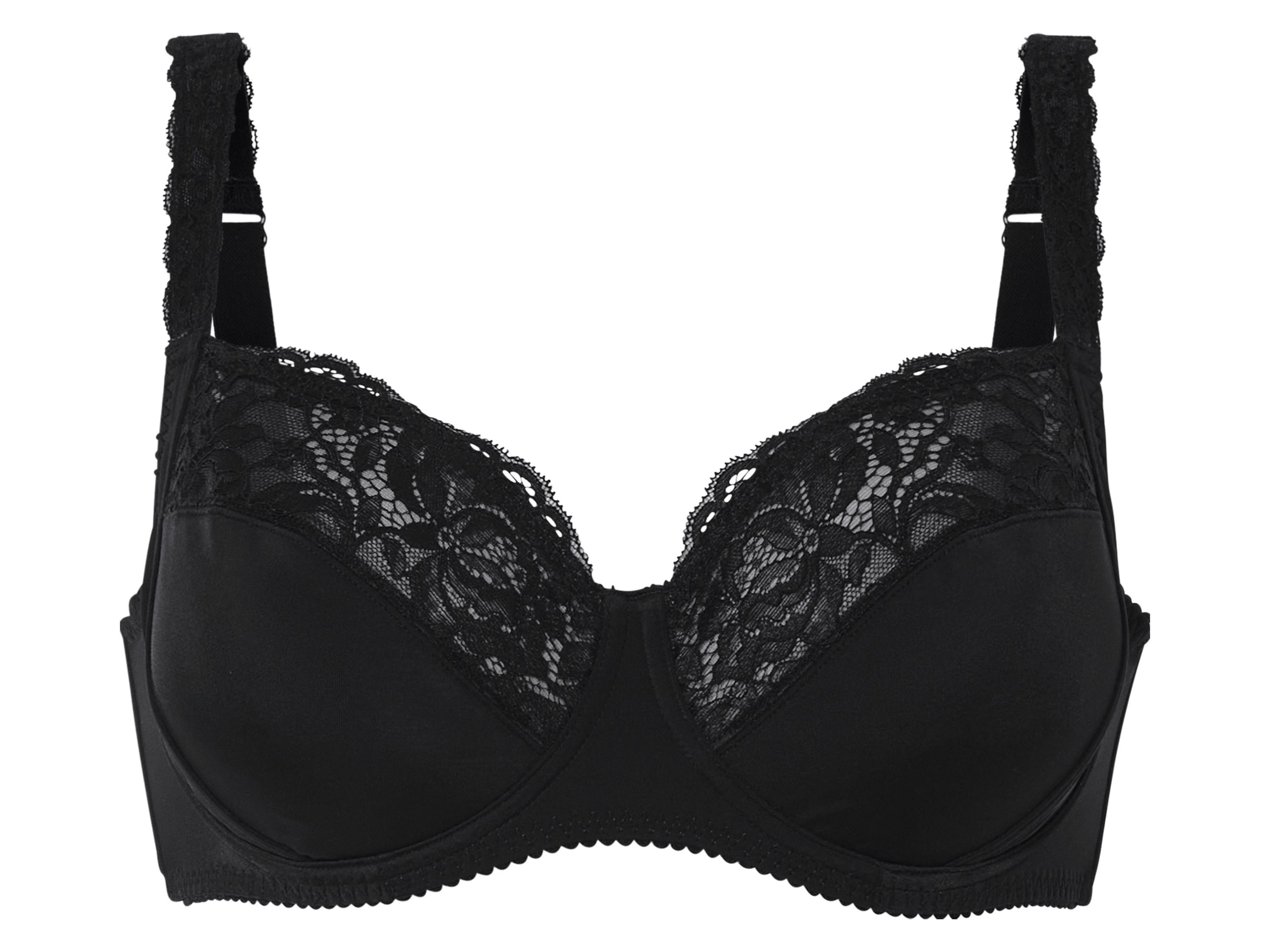 esmara® Dámská podprsenka s krajkou (černá, 85C)