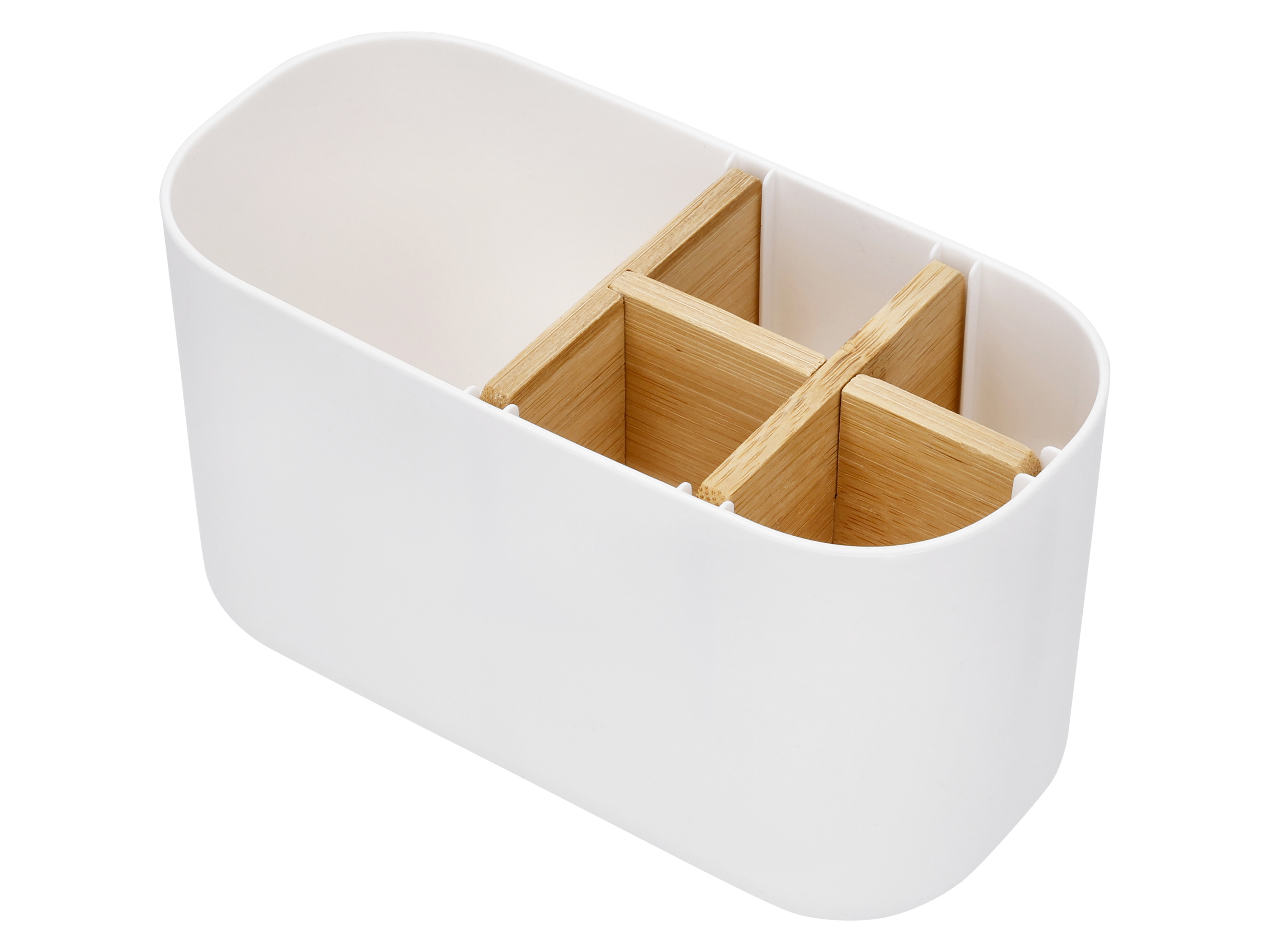 Livarno® Stěrka s držákem / Organizér na zubní kartáčky / Dávkovač mýdla (organizér do koupelny)