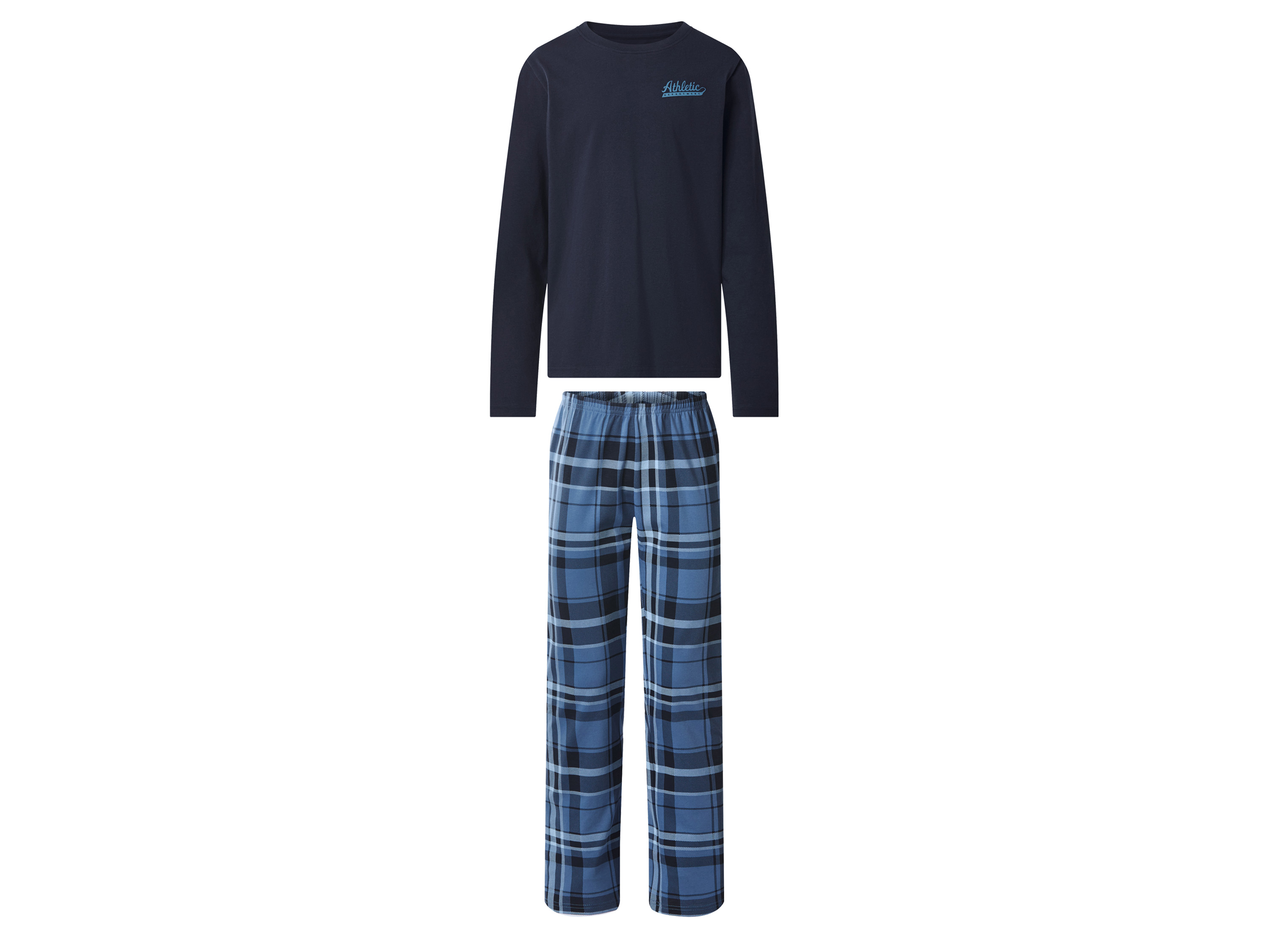 Esmara Kids Dětské pyžamo (navy modrá / modrá, 158/164)