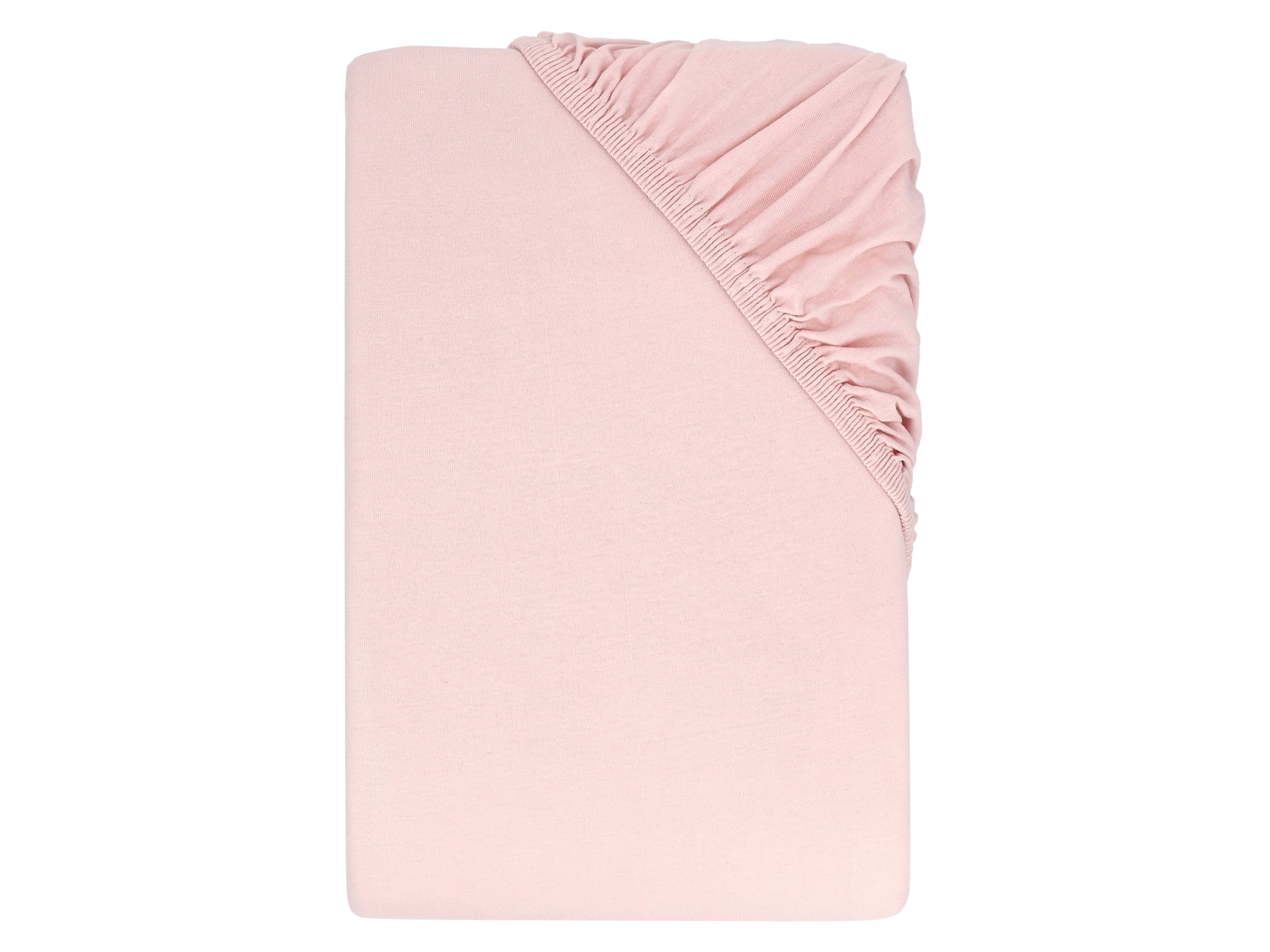 Lupilu® Žerzejové napínací prostěradlo, 90-100 x 200 cm (růžová)