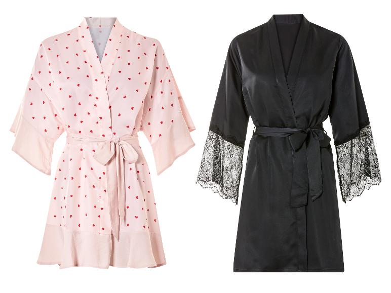  Zobrazit na celou obrazovku Dámské saténové kimono - Obrázek 1