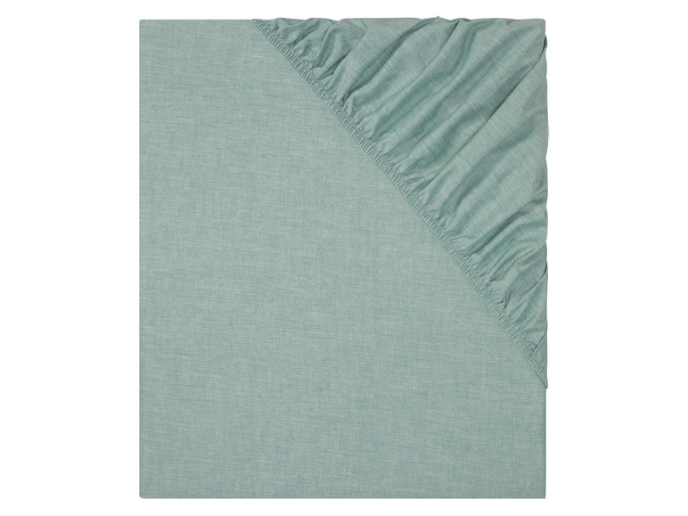  Zobrazit na celou obrazovku LIVARNO home Napínací prostěradlo Chambray, 180–200 x 200 cm - Obrázek 4