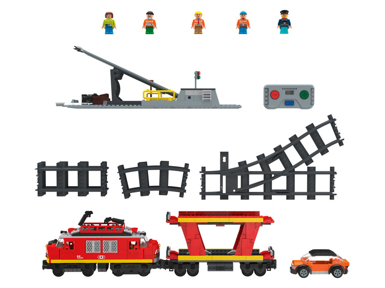  Zobrazit na celou obrazovku Playtive Clippys Stavebnice Svět vlaků - Obrázek 10