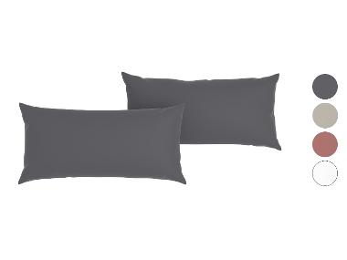 LIVARNO home Mušelínový potah na polštář, 40 x 80 cm