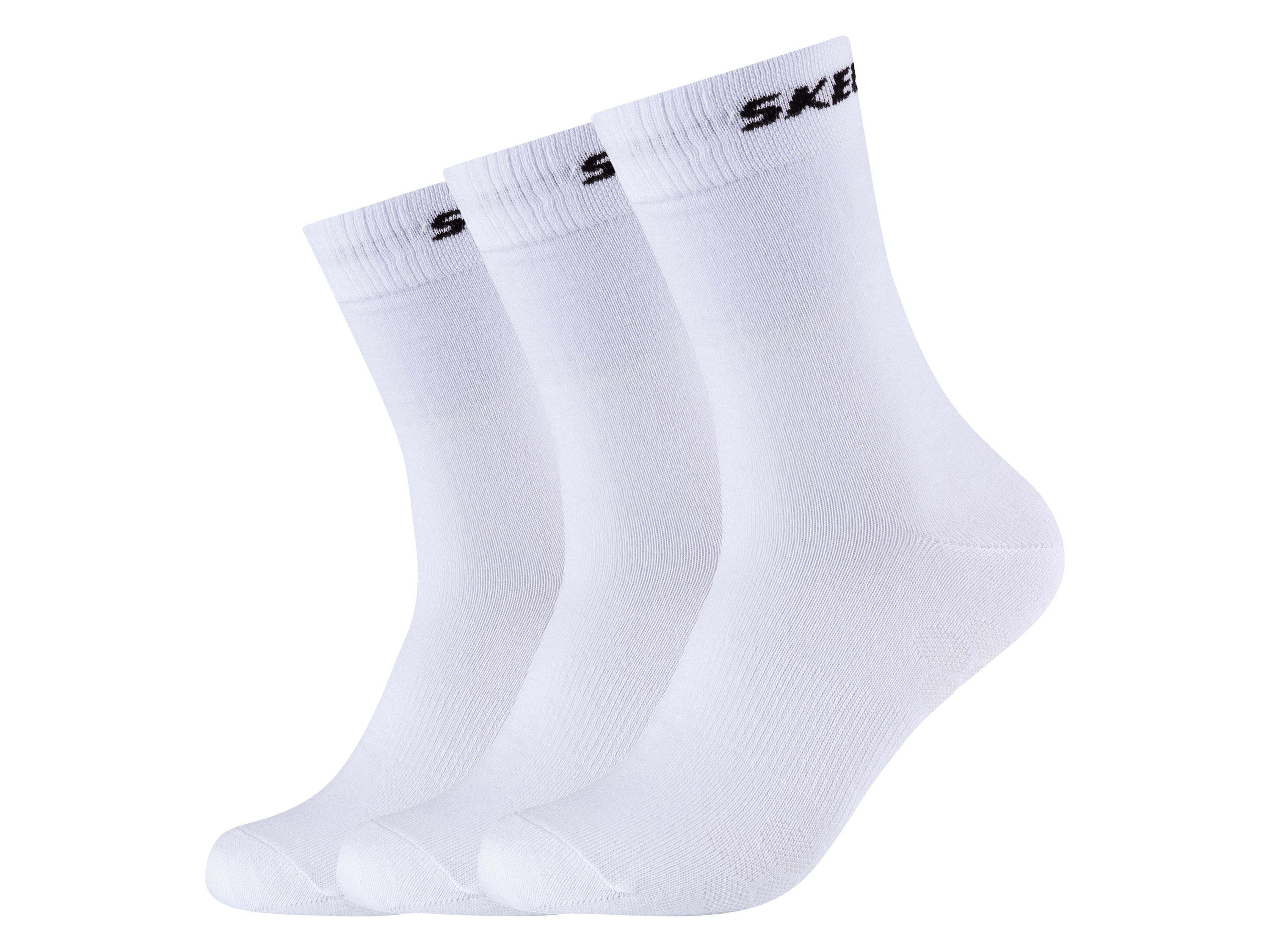 Skechers Dámské / Pánské ponožky, 3/4 páry (35-38, bílá ponožky)