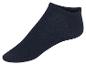 Tmavě modré nízké ponožky.