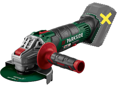 PARKSIDE® Aku úhlová bruska PWSA 20-Li G4 – bez akumulátoru a nabíječky