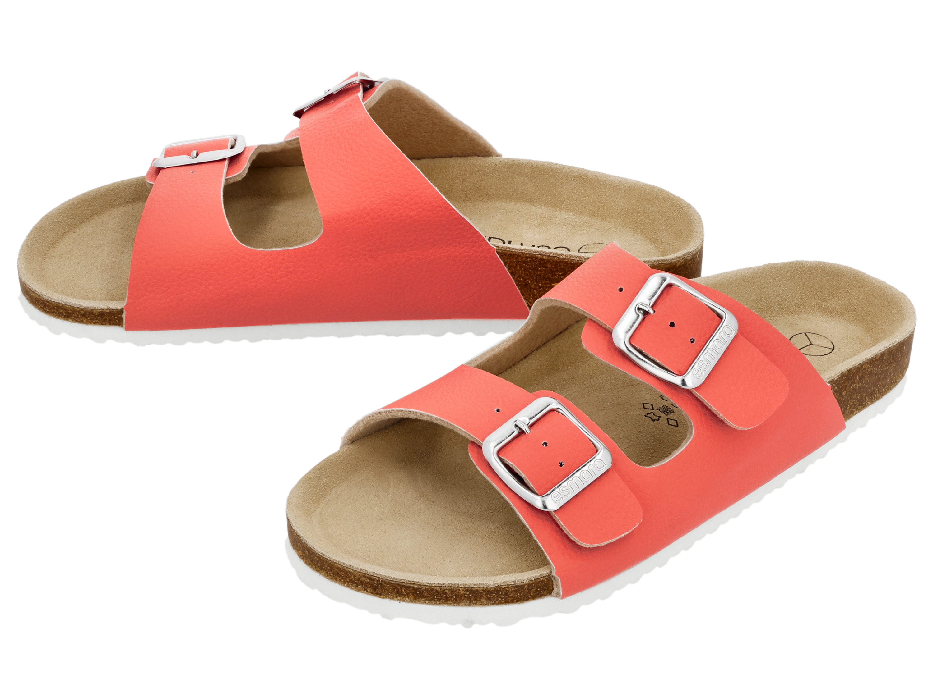 esmara® Dámské pantofle (korálová, 40)