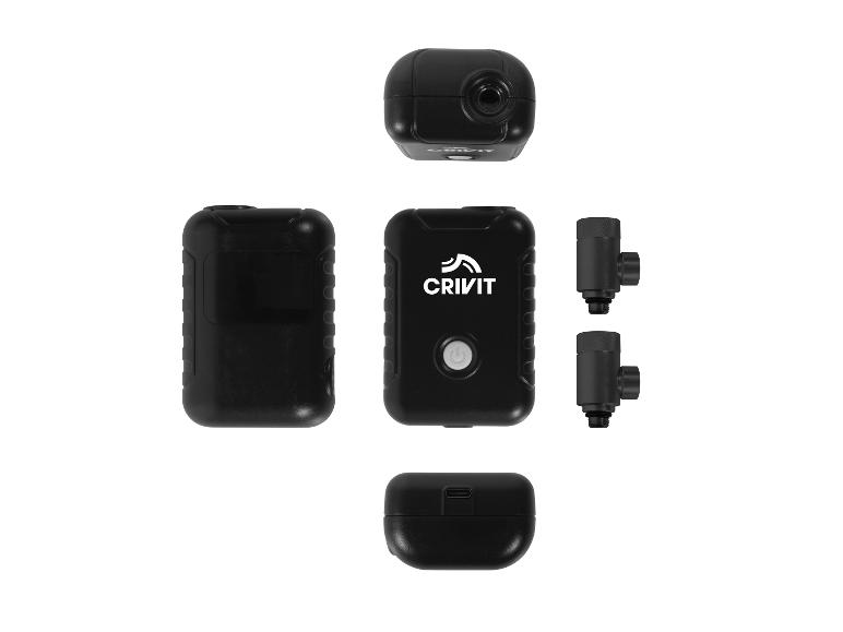 Fitness tracker Crivit se dvěma senzory.