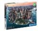1000dílná puzzle Clementoni s panoramatickým pohledem na panorámu New Yorku.