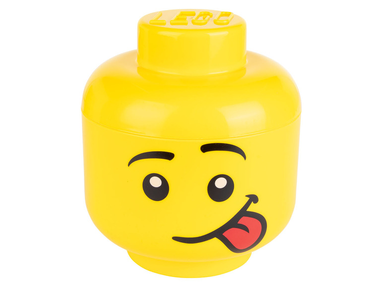 LEGO Malý úložný box ve tvaru Lego hlavy (Silly)