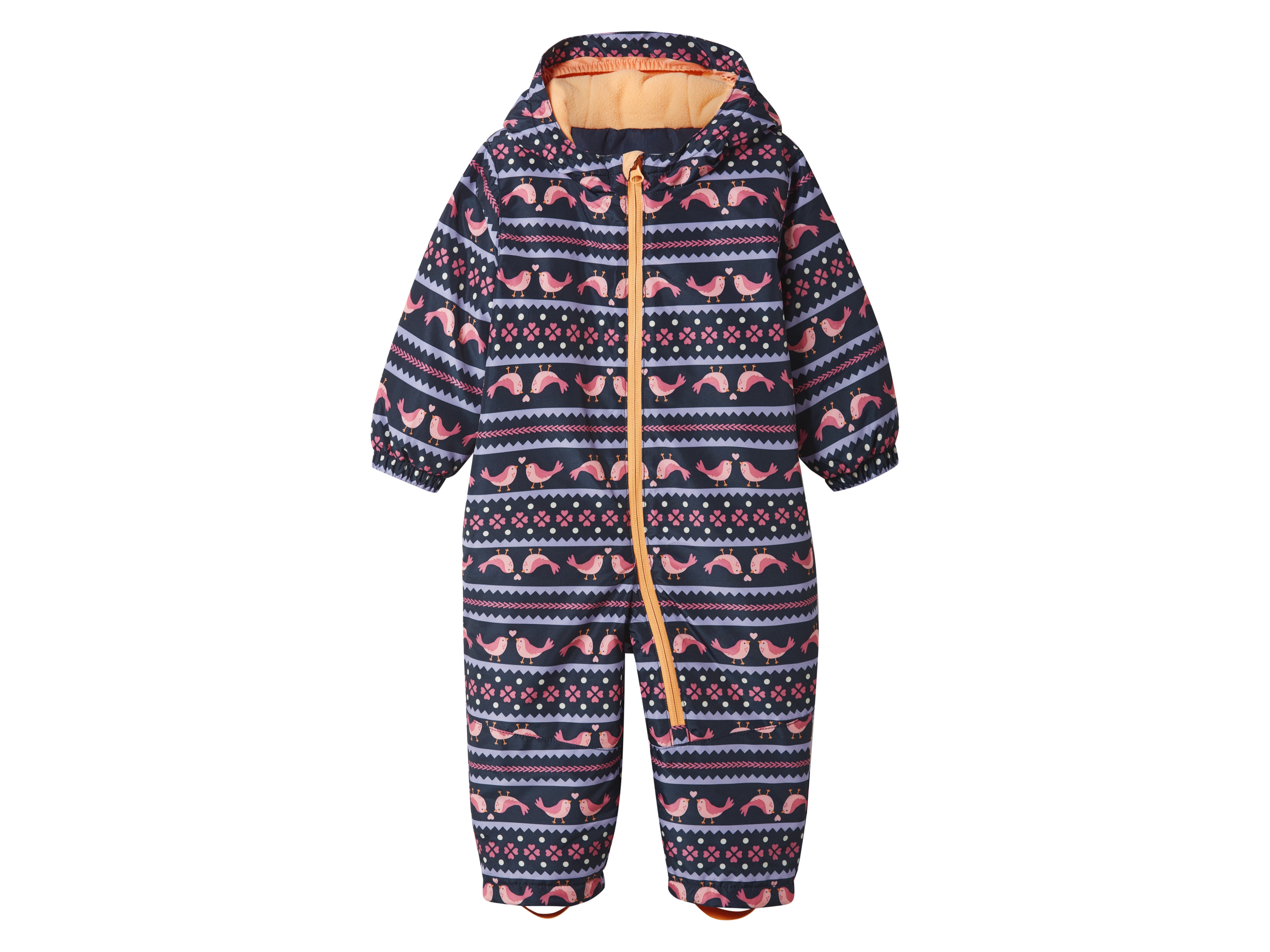 lupilu® Dívčí zimní overal (navy modrá / růžová, 98)