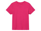 Růžové tričko s krátkým rukávem.