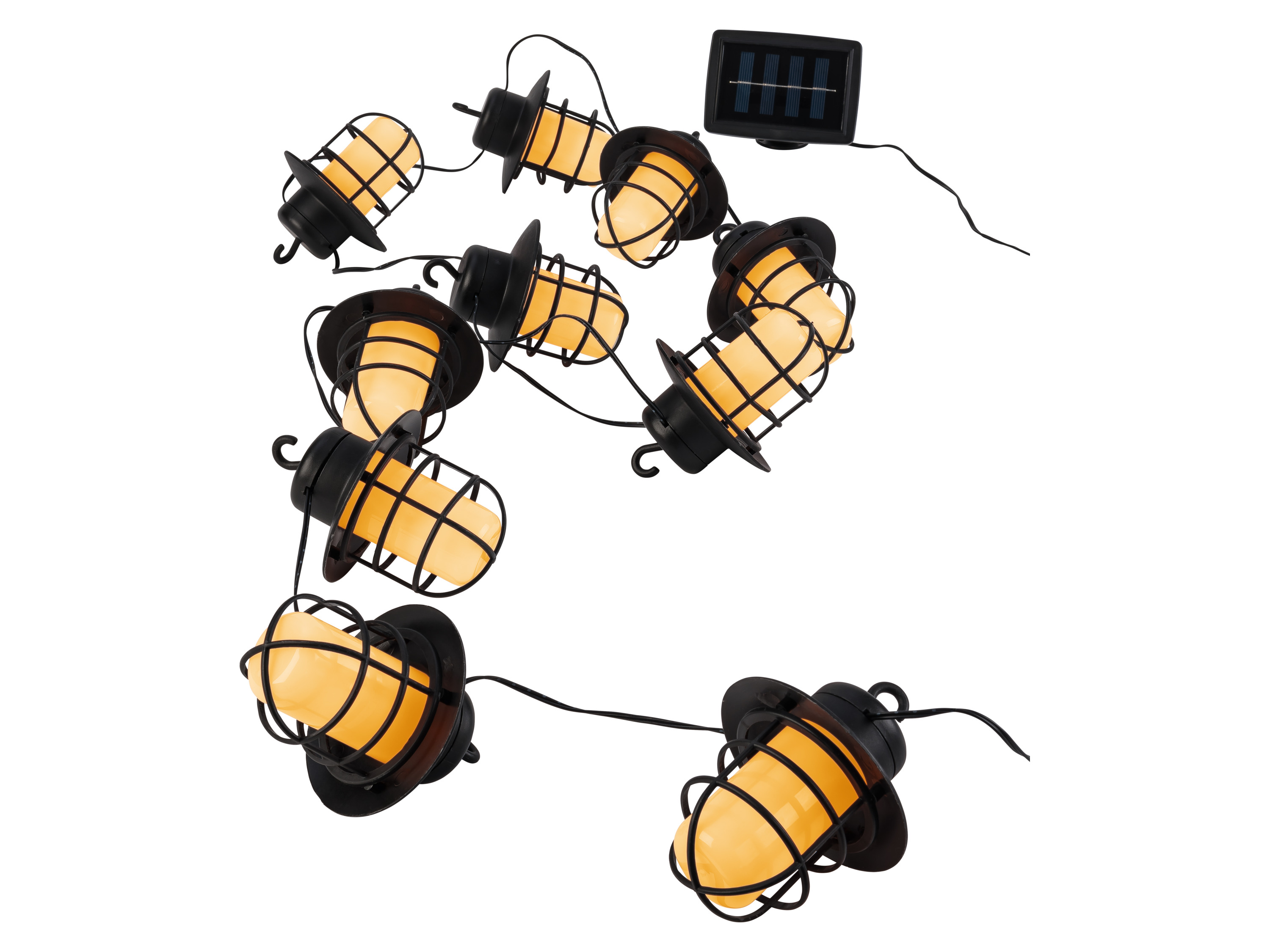 Livarno® Solární světelný řetěz (mini lucerna)