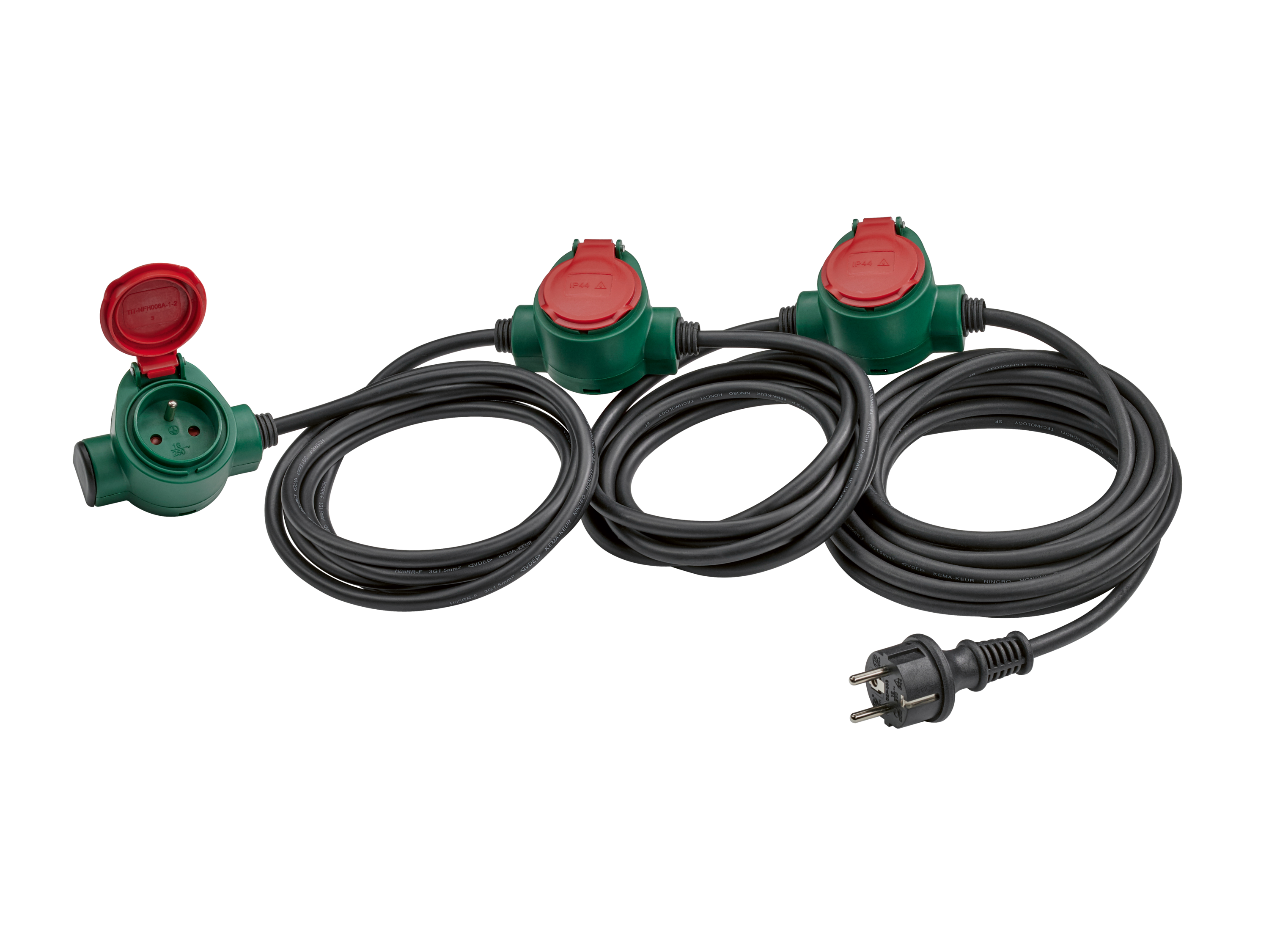 Parkside® Prodlužovací kabel, 10 m (prodlužovací kabel se 3 zásuvkami)