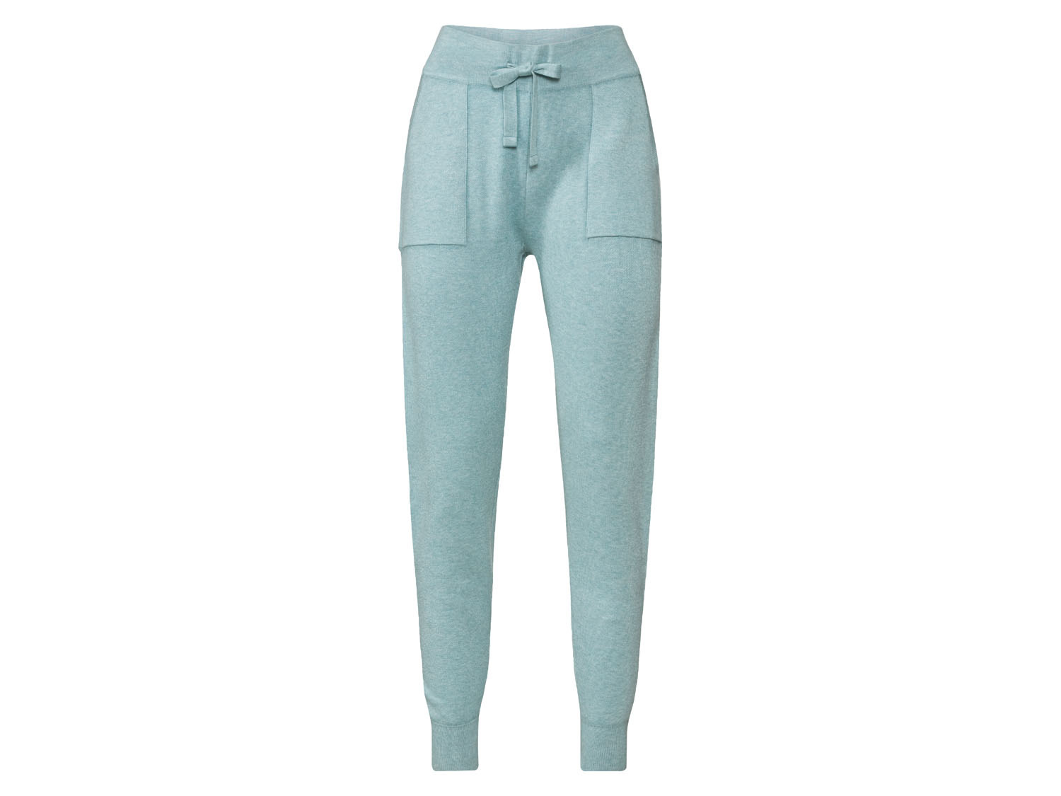 TMY Ecru Pleated Pocket Comfort Fit Elastic Cuff Women's Sweatpants - 94580 - Melitopol main image 1