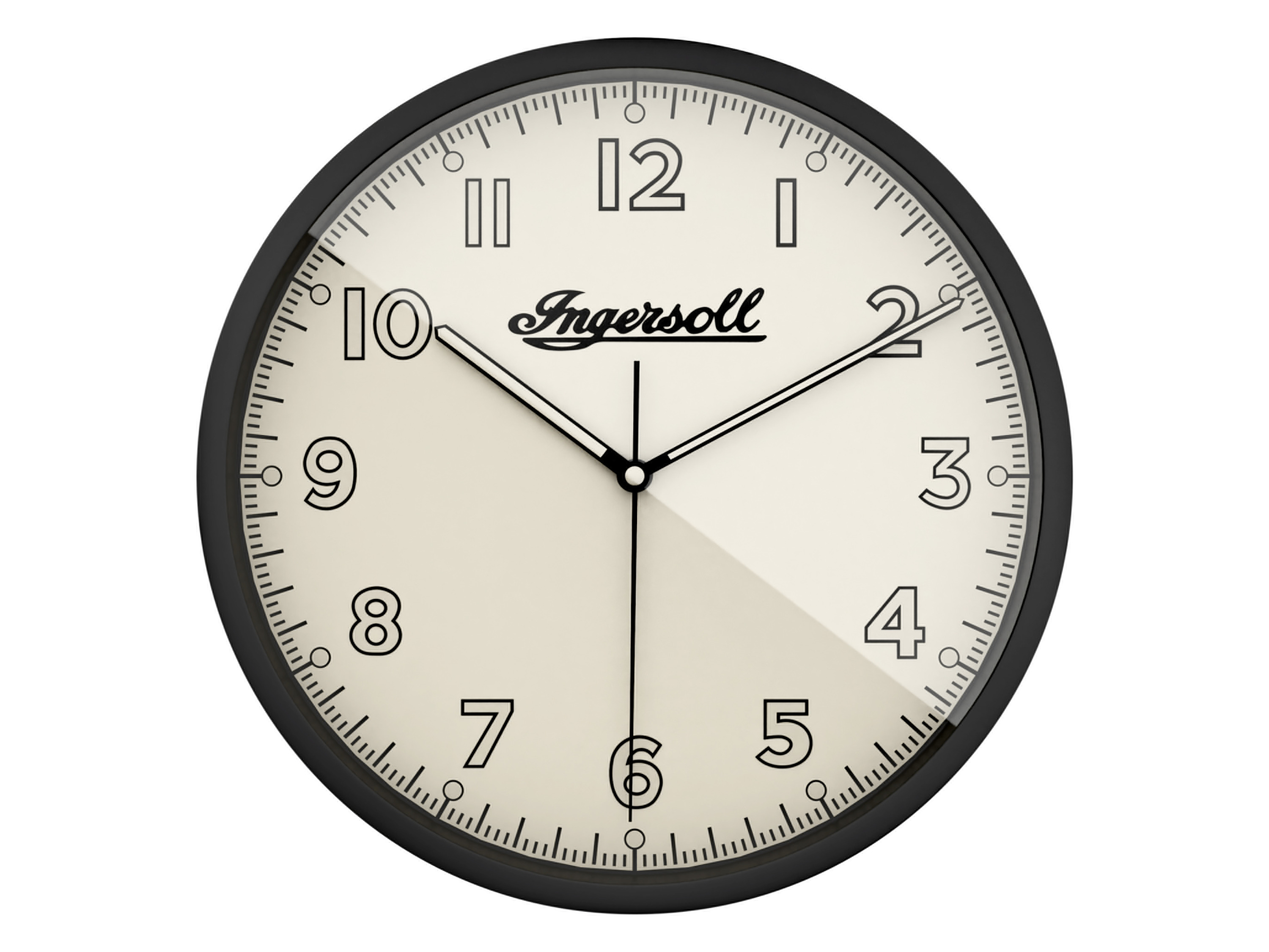 Ingersoll Nástěnné hodiny, Ø 30 cm (bílá)