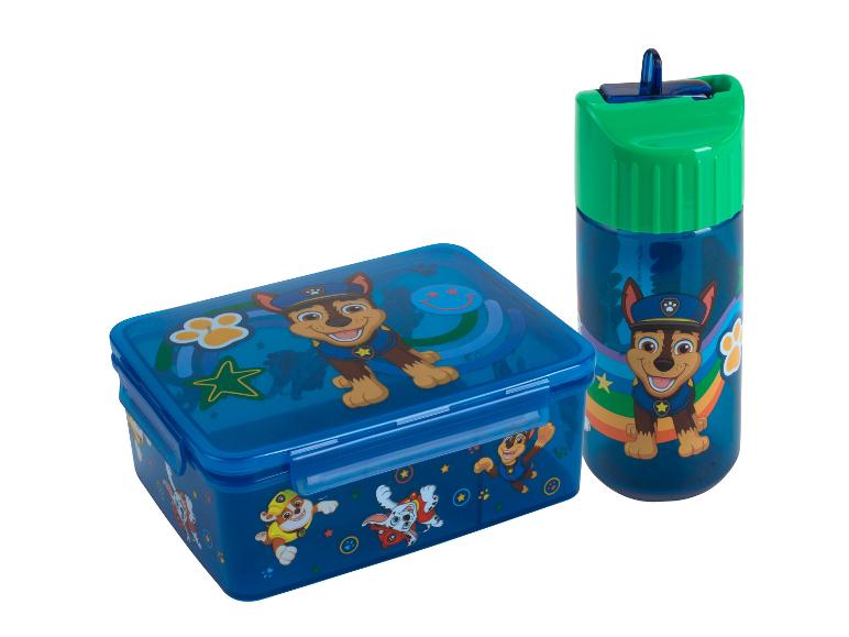 Dětská krabička na svačinu a láhev Paw Patrol: sada na svačinu.