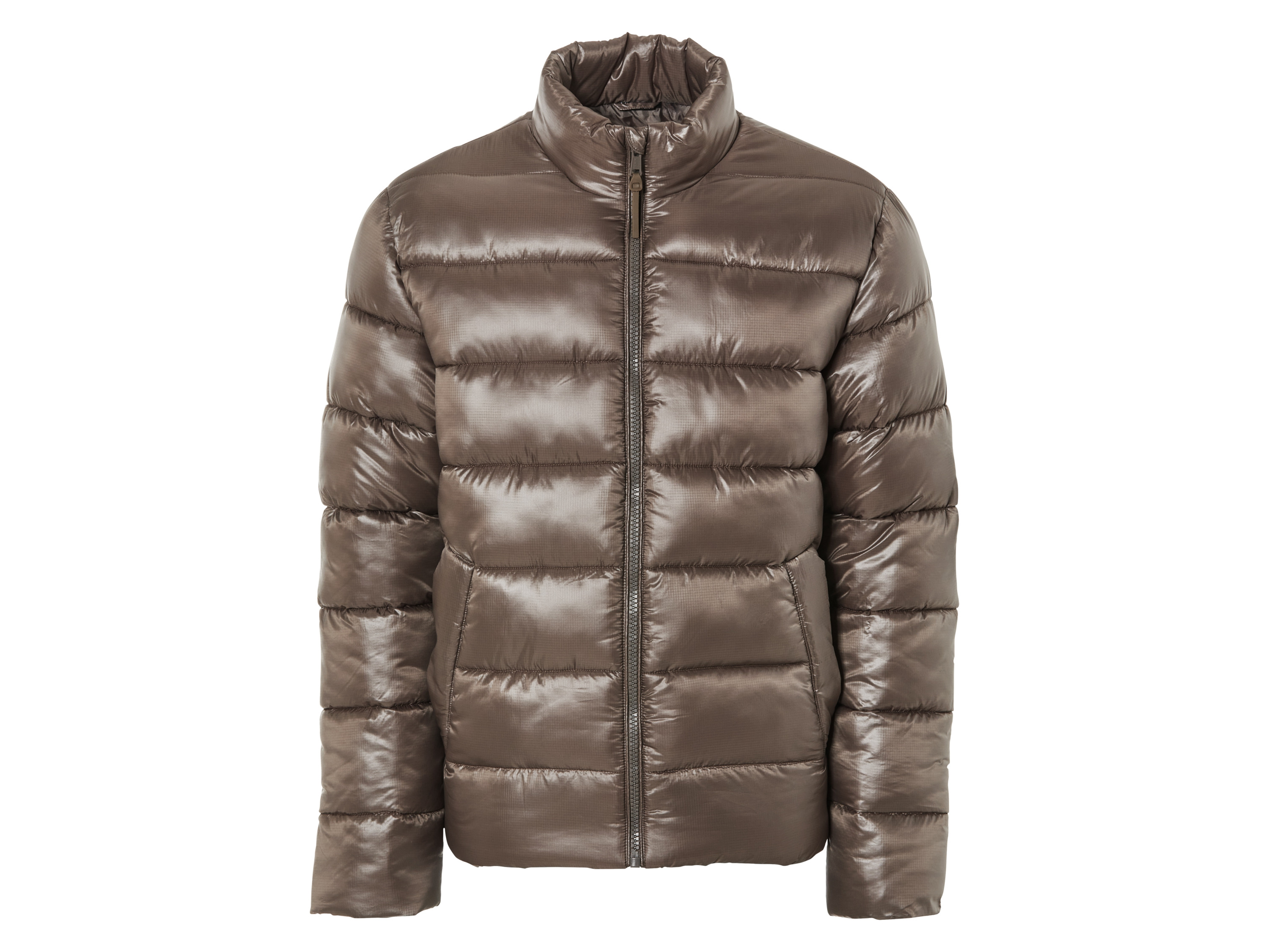 Livergy® Pánská prošívaná bunda (L (52/54), hnědá)