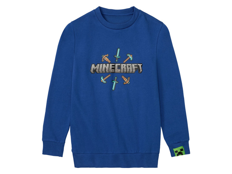  Zobrazit na celou obrazovku Minecraft Chlapecká mikina - Obrázek 2