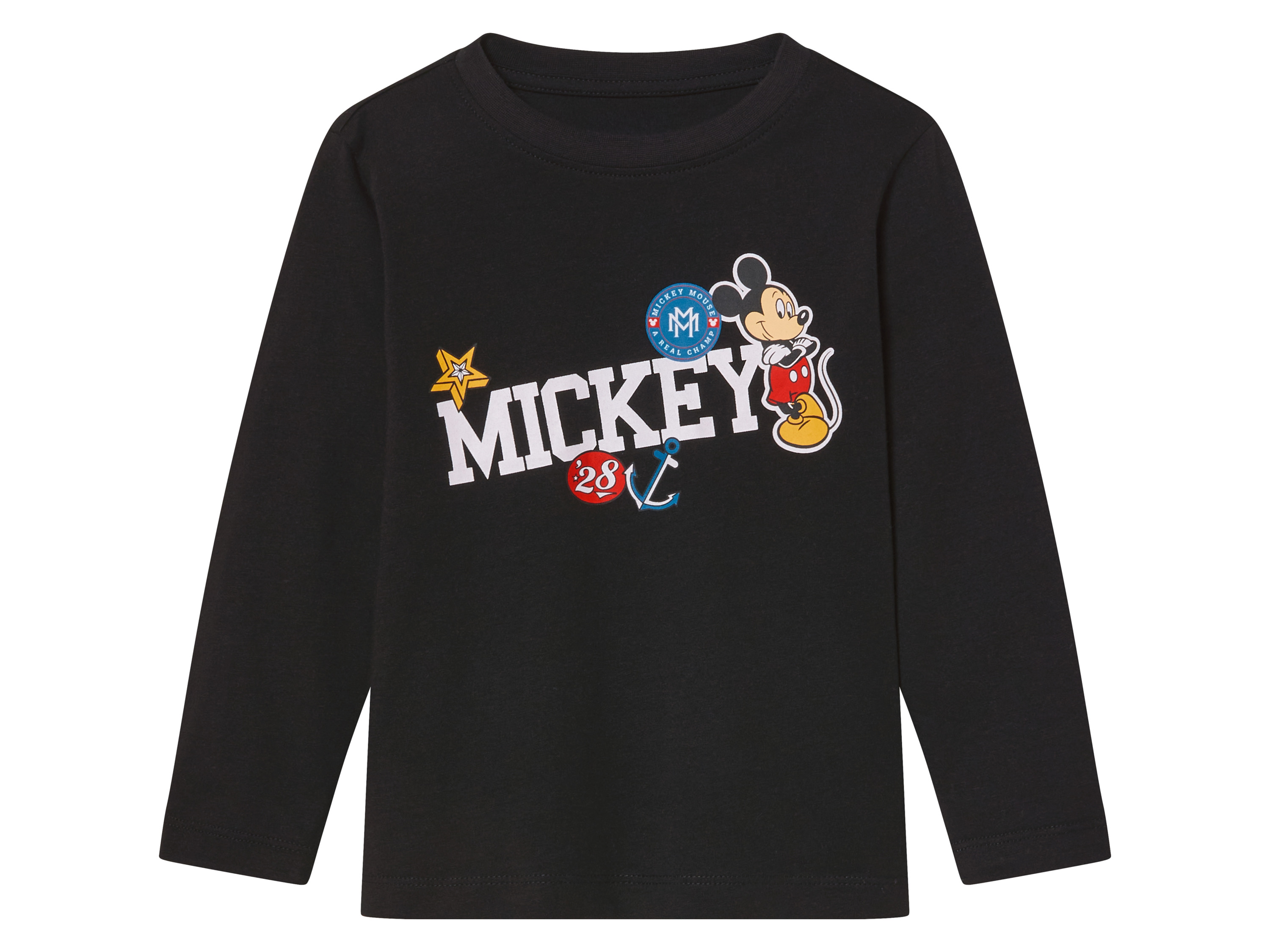 Chlapecké triko s dlouhými rukávy (Mickey Mouse, 122/128)