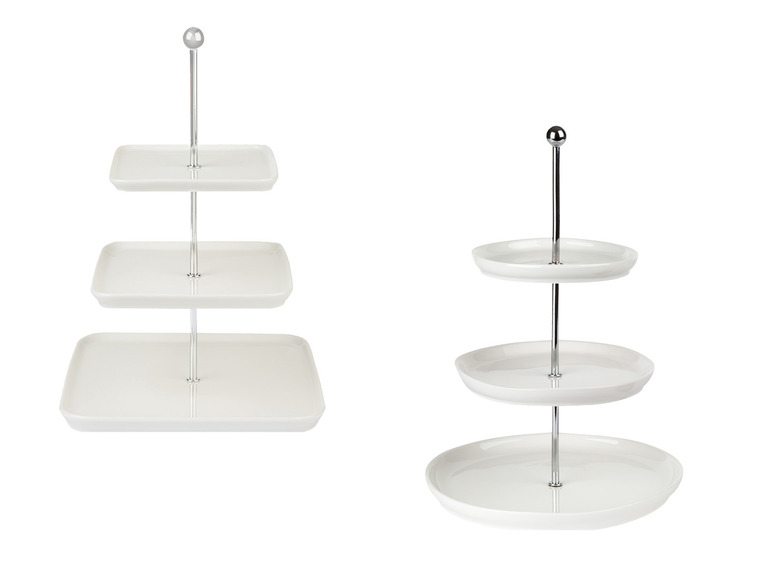  Zobrazit na celou obrazovku ERNESTO® Porcelánový etažér - Obrázek 1