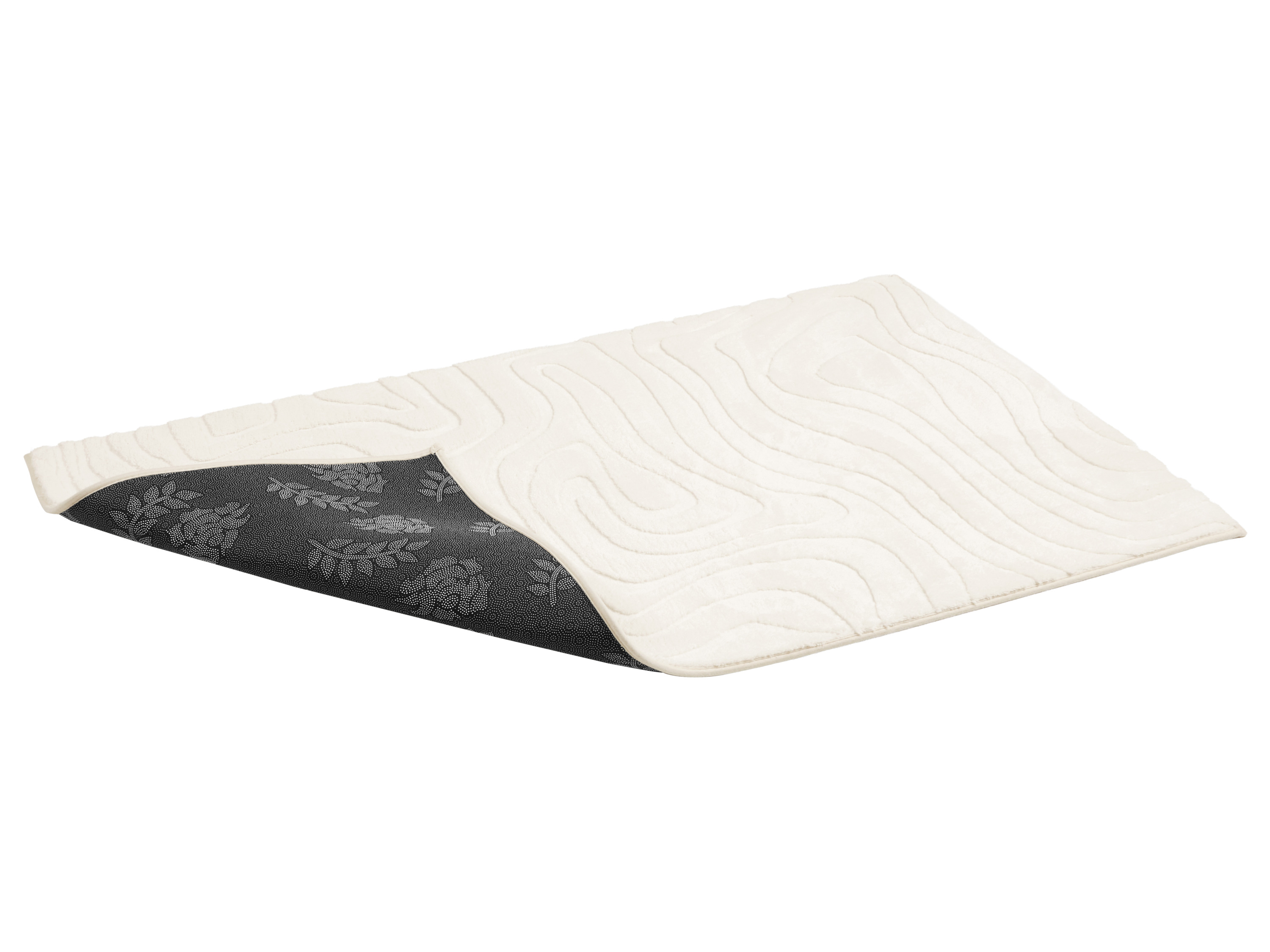 Livarno® Koberec s vysokým vlasem, 80 x 150 cm (béžová)