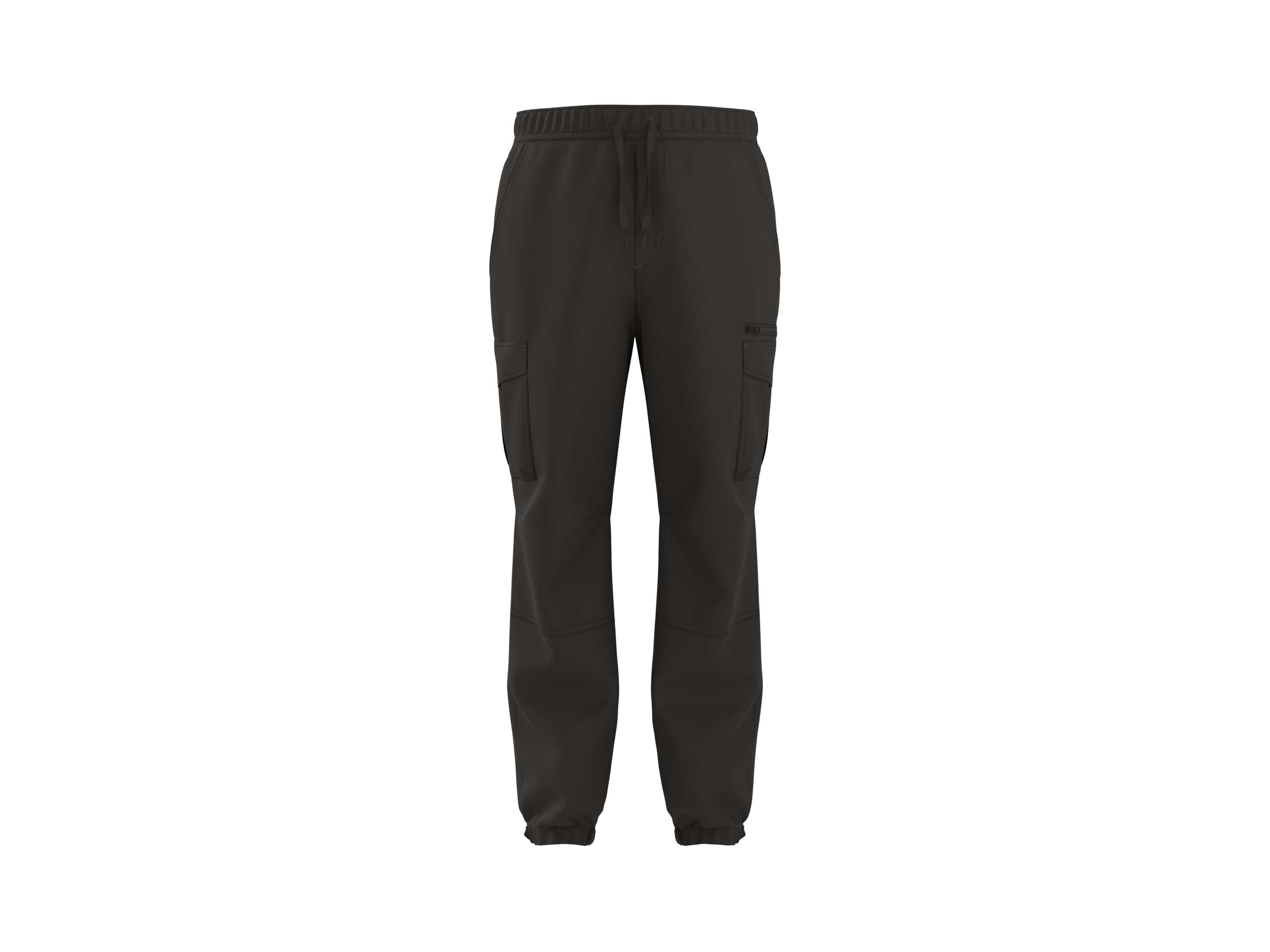 Esmara MEN Pánské cargo kalhoty (černá/olivová, M (48/50))