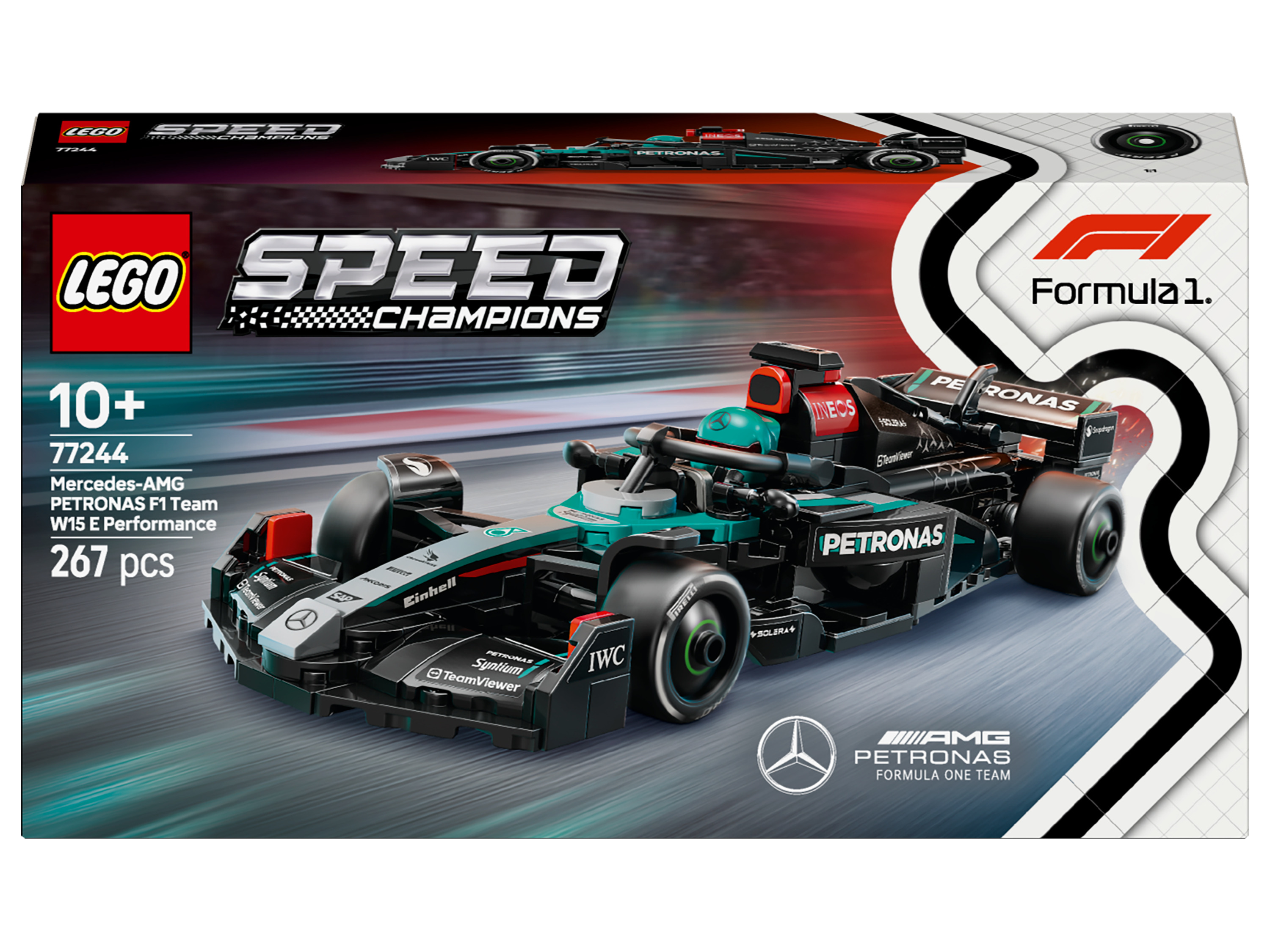 Lego® Speed Champions 77244 Závodní auto Mercedes-AMG F1 W15
