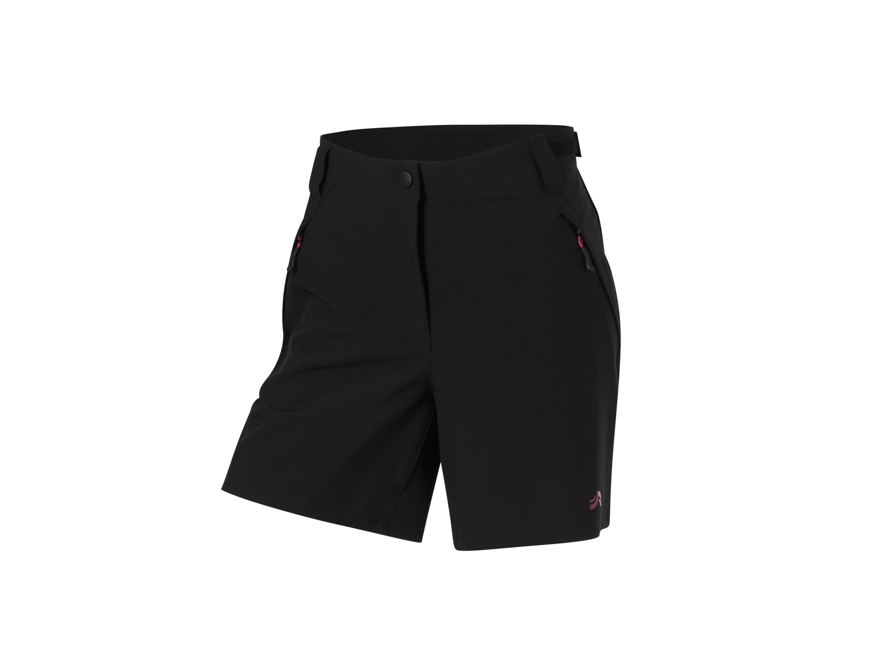 Crivit Dámské funkční cyklistické kraťasy 2 v 1 (černá, 36)