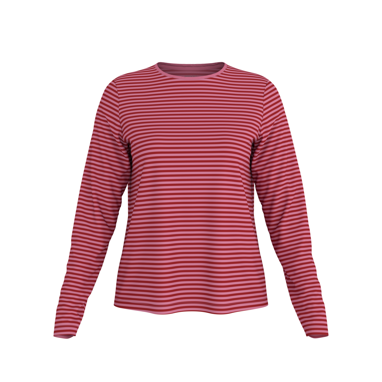 Esmara® Dámské triko s dlouhými rukávy (červená/pink, S(36/38))