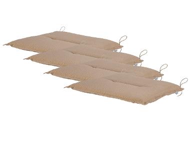 Sada podsedáků Houston, 45 x 48 cm, 4dílná, béžová