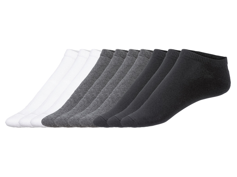  Zobrazit na celou obrazovku LIVERGY® Pánské nízké ponožky s BIO bavlnou, 10 párů - Obrázek 4