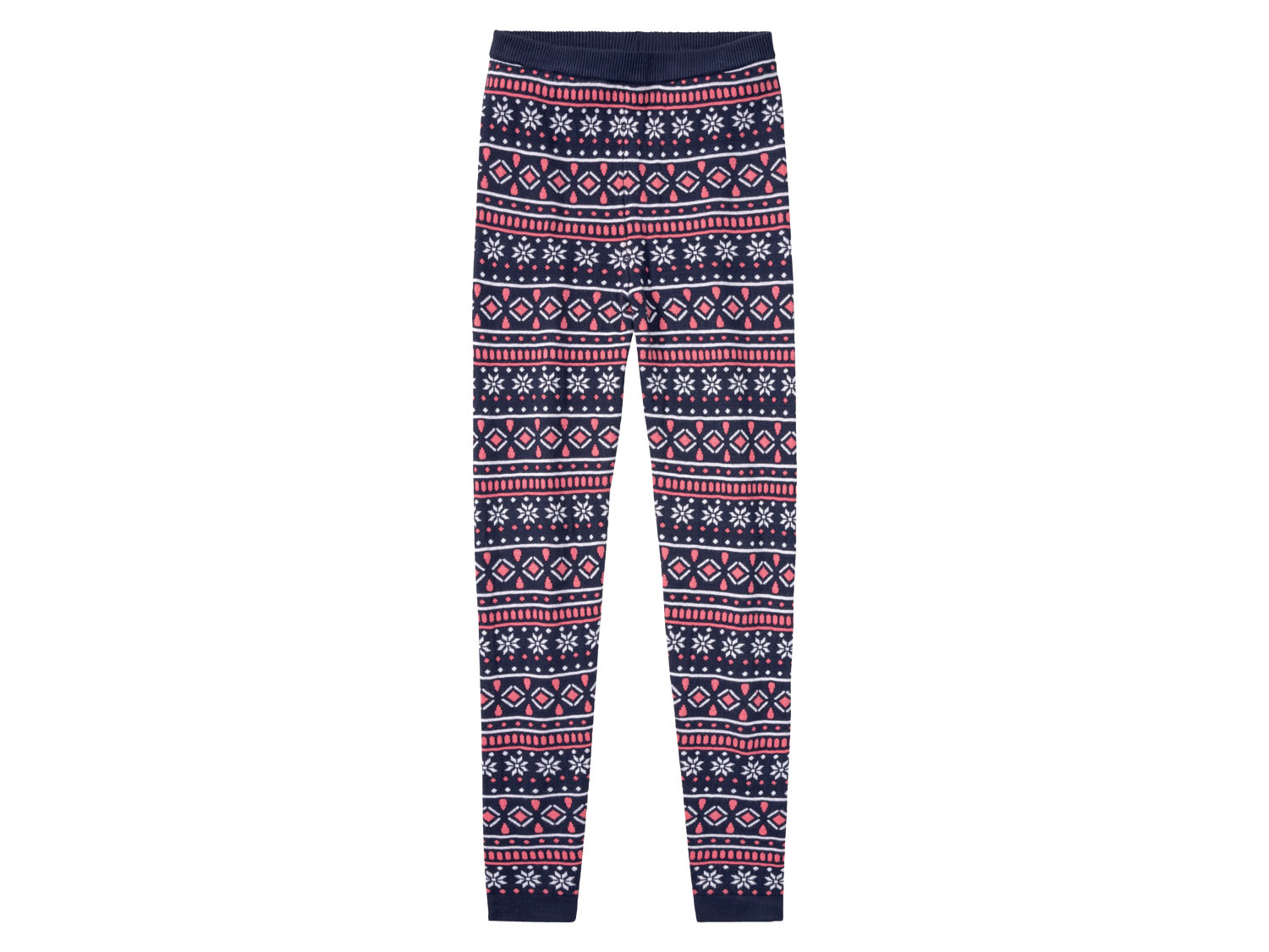 pepperts!® Dívčí vánoční pletené legíny (158/164, navy modrá)