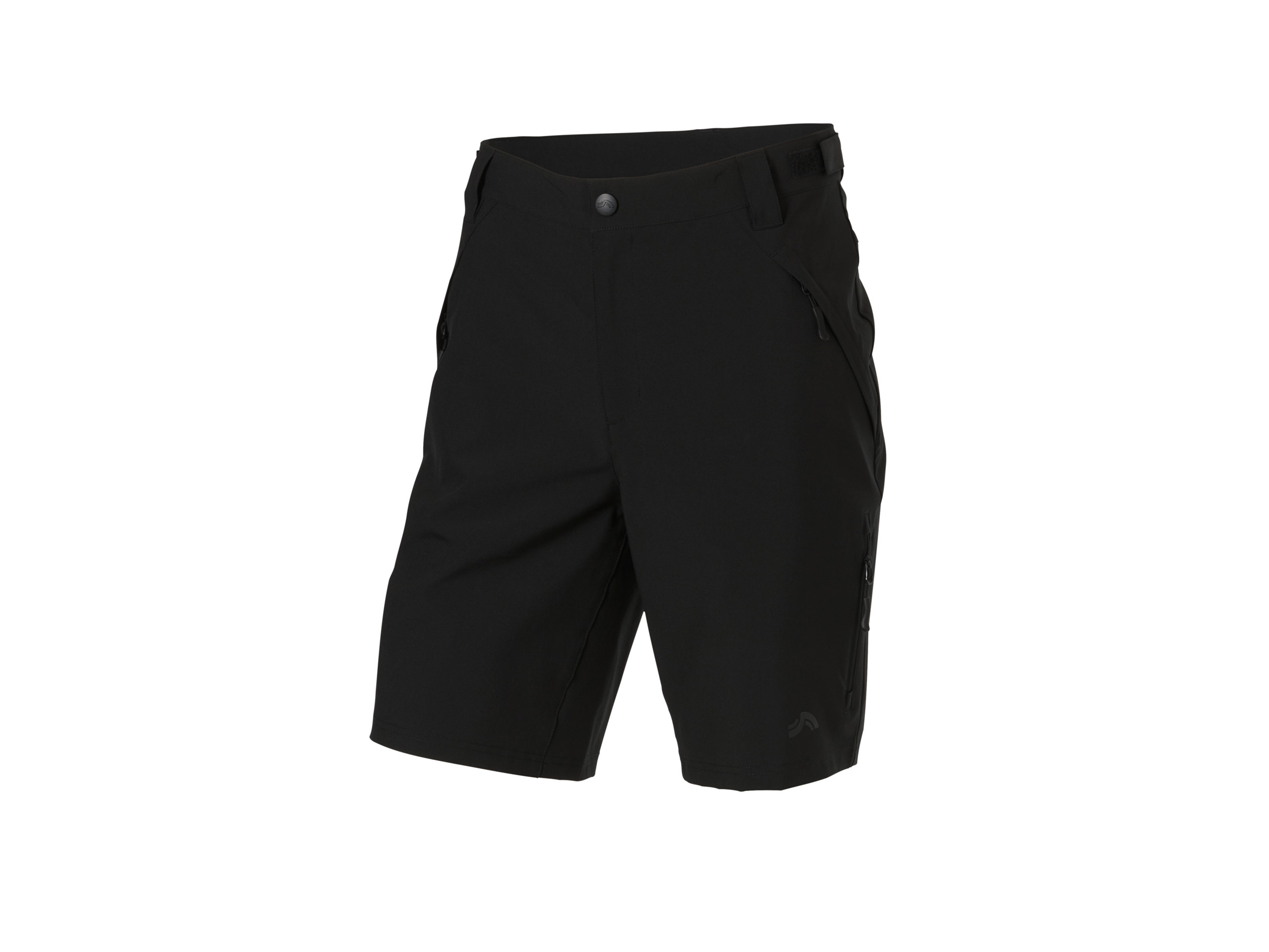 Crivit Pánské funkční cyklistické kraťasy 2 v 1 (černá, 54)