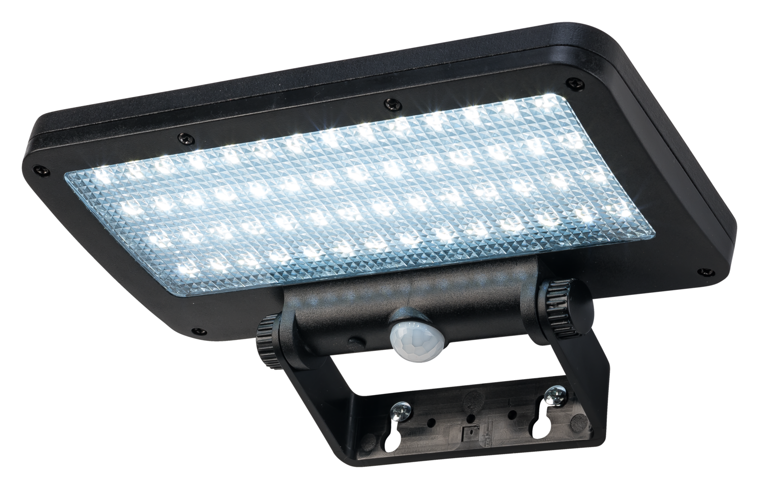 Livarno home Solární LED reflektor s pohybovým senzorem (široký)
