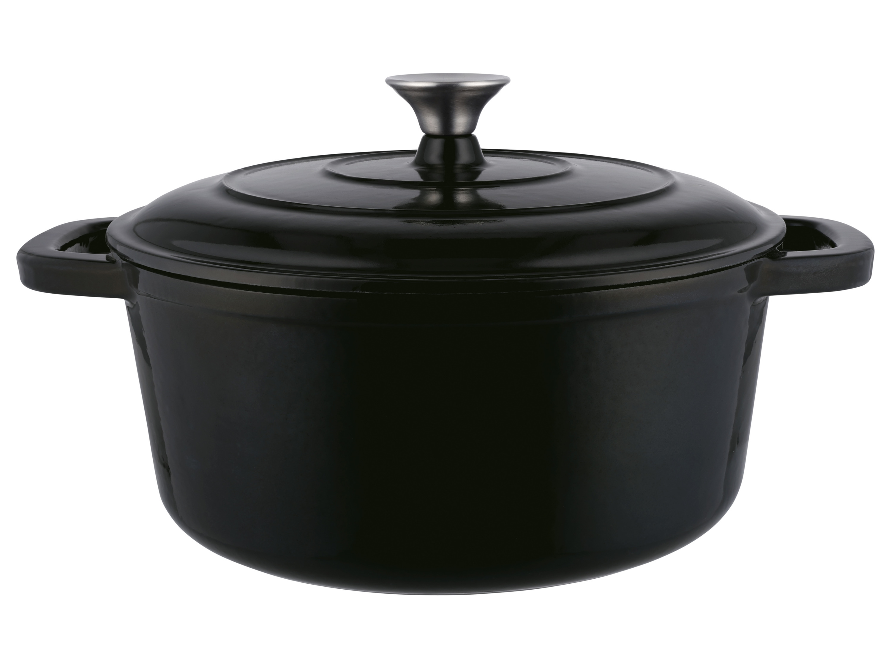 Silvercrest® Litinový hrnec, Ø 28 cm (černá)