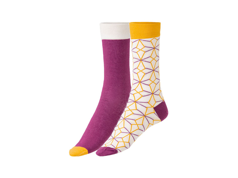  Zobrazit na celou obrazovku Fun Socks Dámské / Pánské ponožky, 2 páry - Obrázek 30