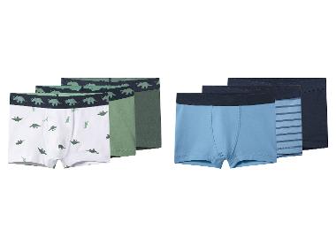 lupilu® Chlapecké boxerky s BIO bavlnou, 3 kusy