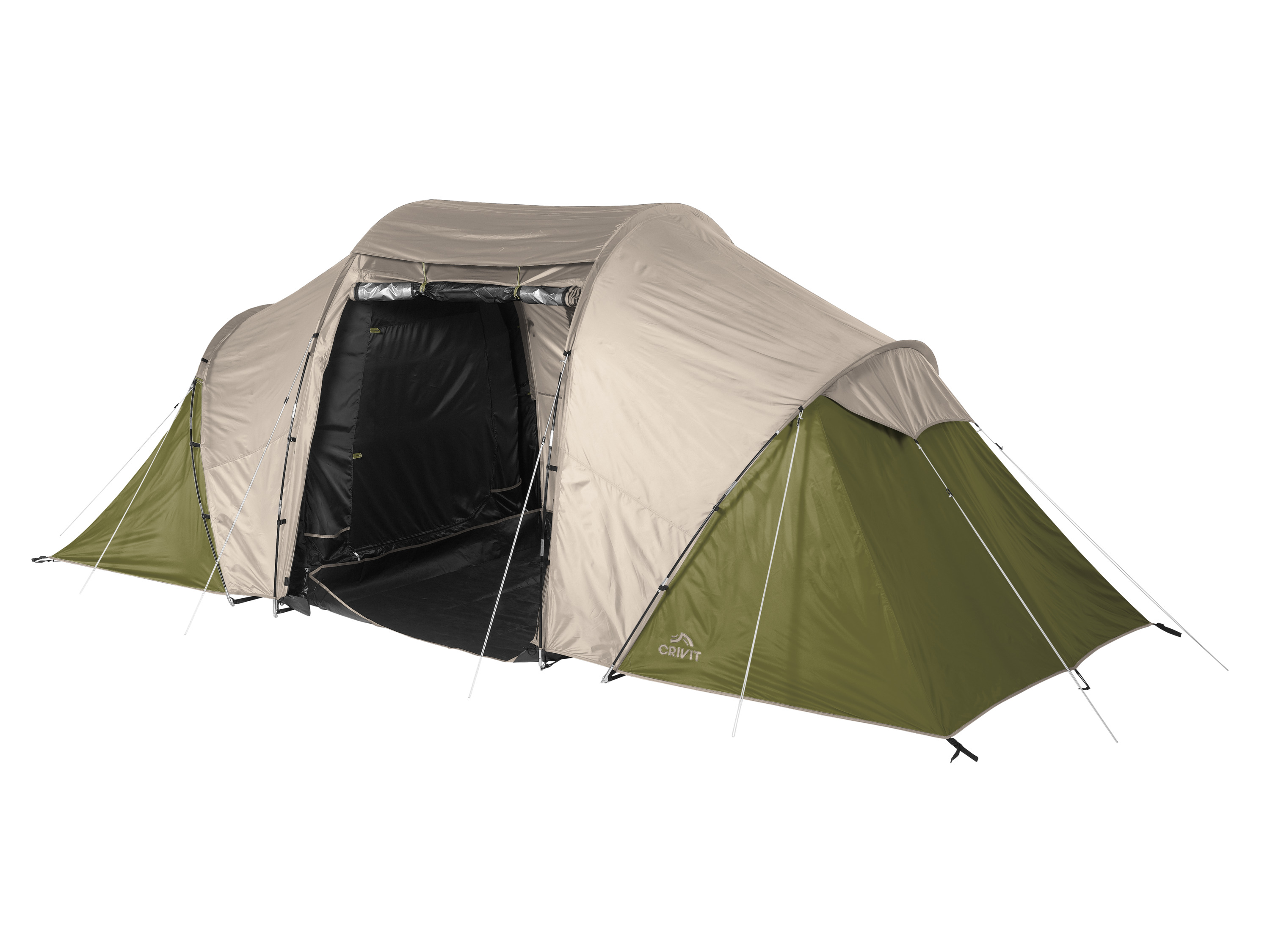 Crivit Zatemněný rodinný stan pro 4 osoby Premium