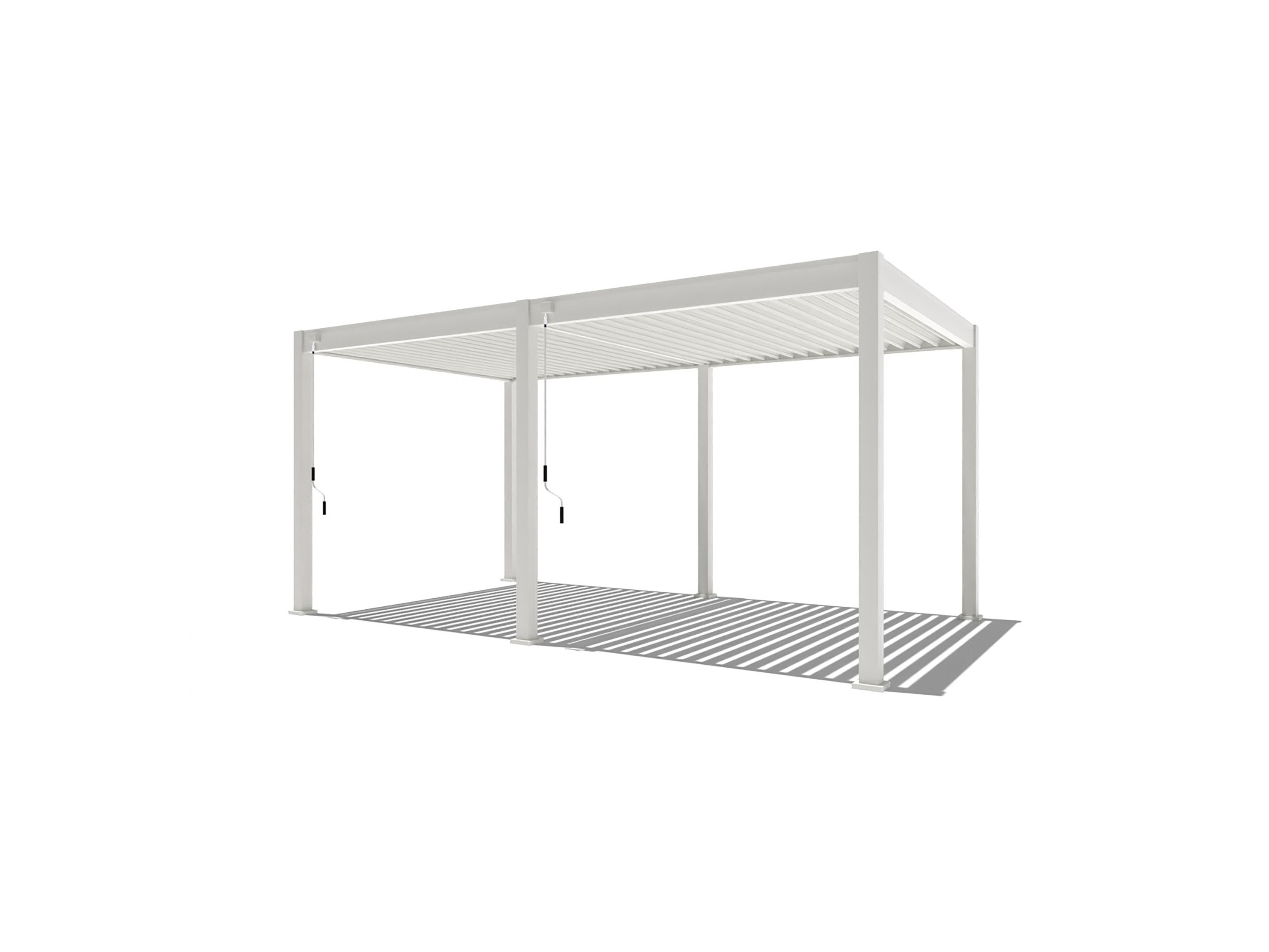 Pergoline Pavilon »Trumpf« (bílá, 3 x 5,3 m)