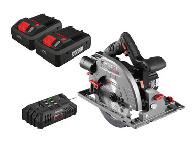 PARKSIDE PERFORMANCE® Aku ruční okružní pila PPHKSA 40-Li A1, 2x Smart 4 Ah