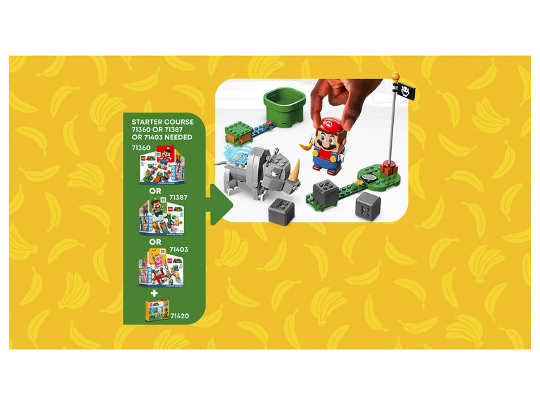  Zobrazit na celou obrazovku LEGO 71420 Nosorožec Rambi – rozšiřující set - Obrázek 6