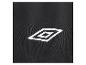 Černé sportovní oblečení s logem Umbro.